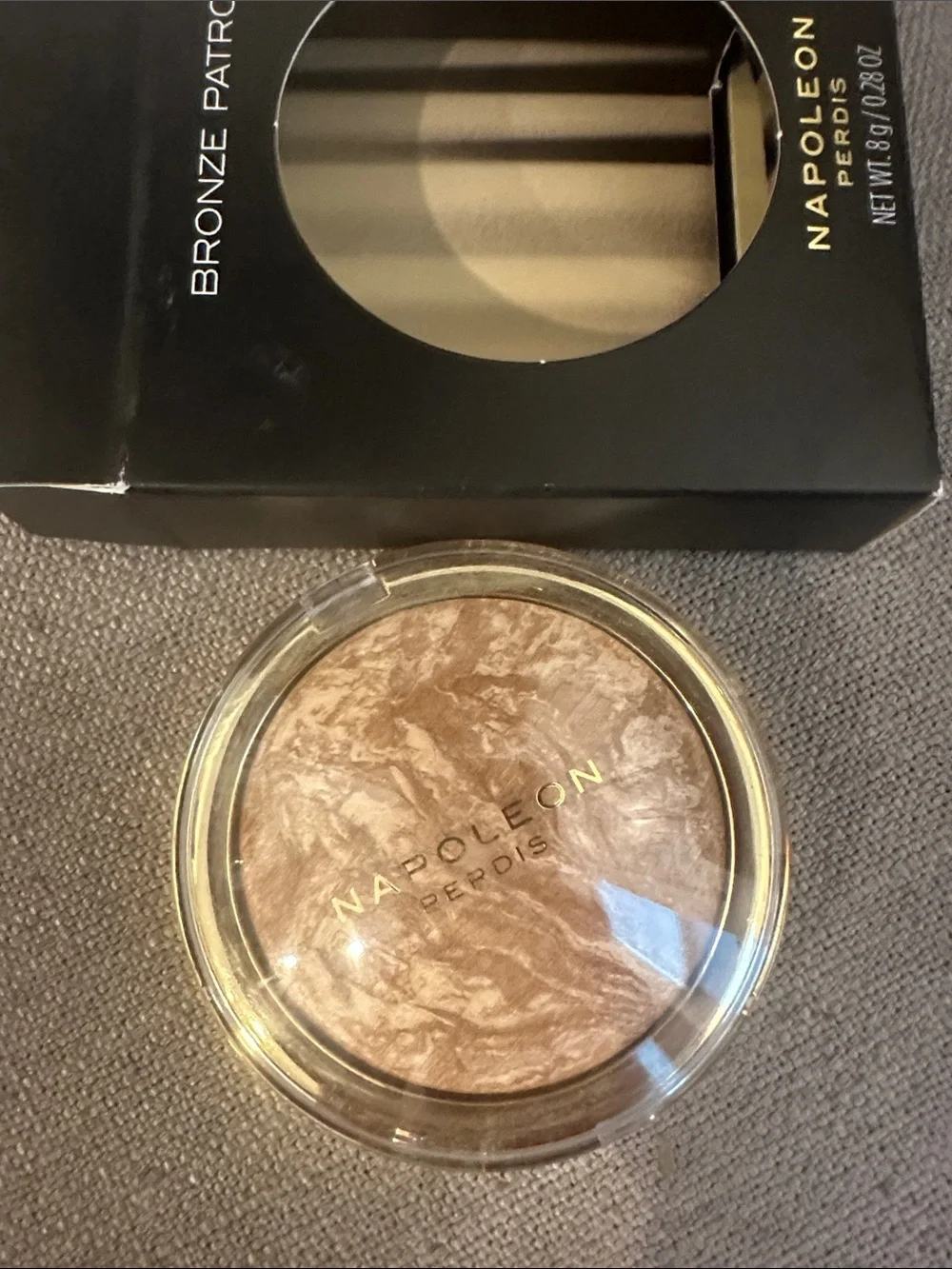 Napoleon Perdis Shimmering Marble Highlighter - Bronze & Gold